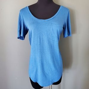 Aritizia Blue T-shirt XS